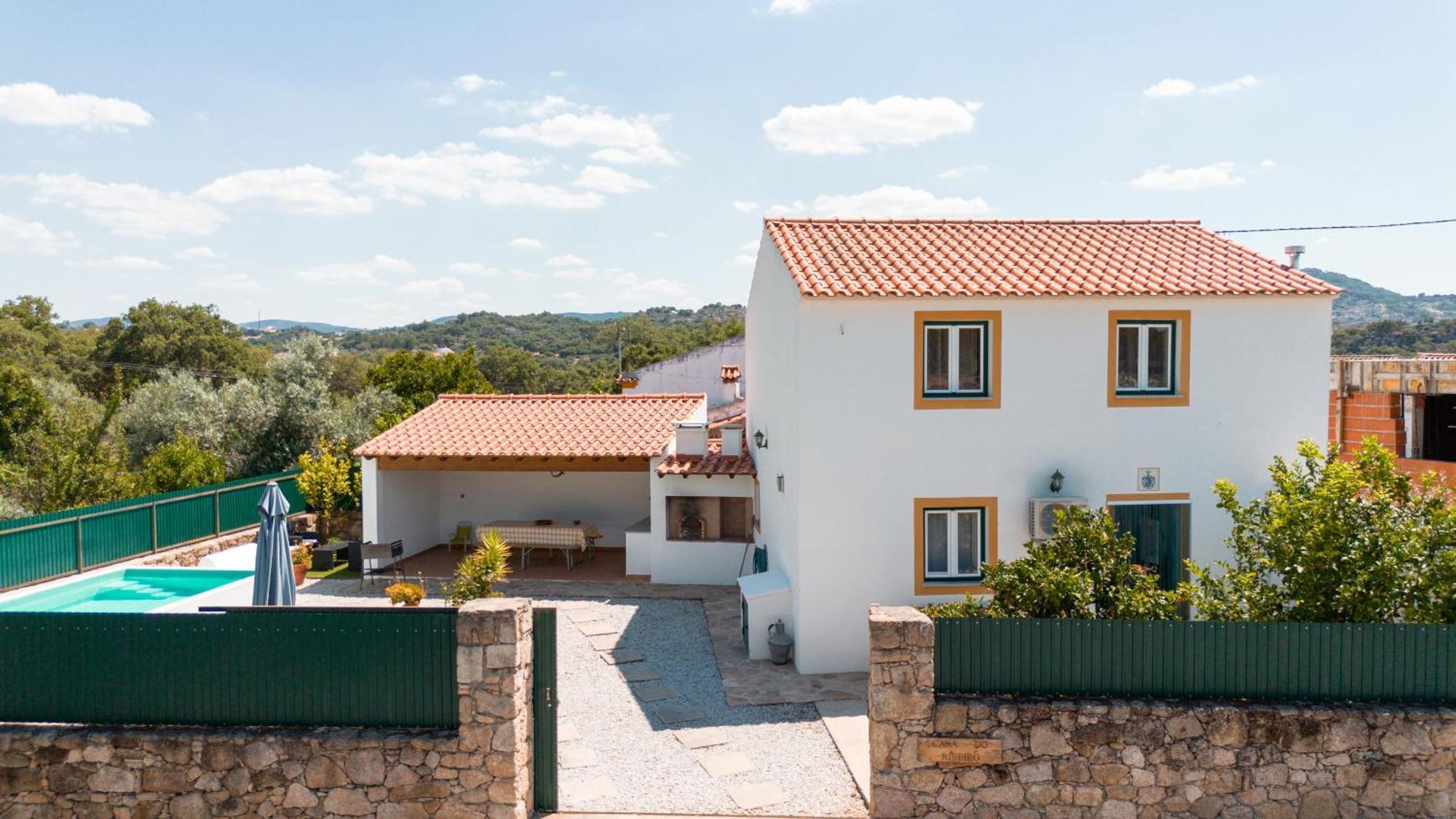 Вилла Casas De Marvao - Casa Do Ribeiro Экстерьер фото