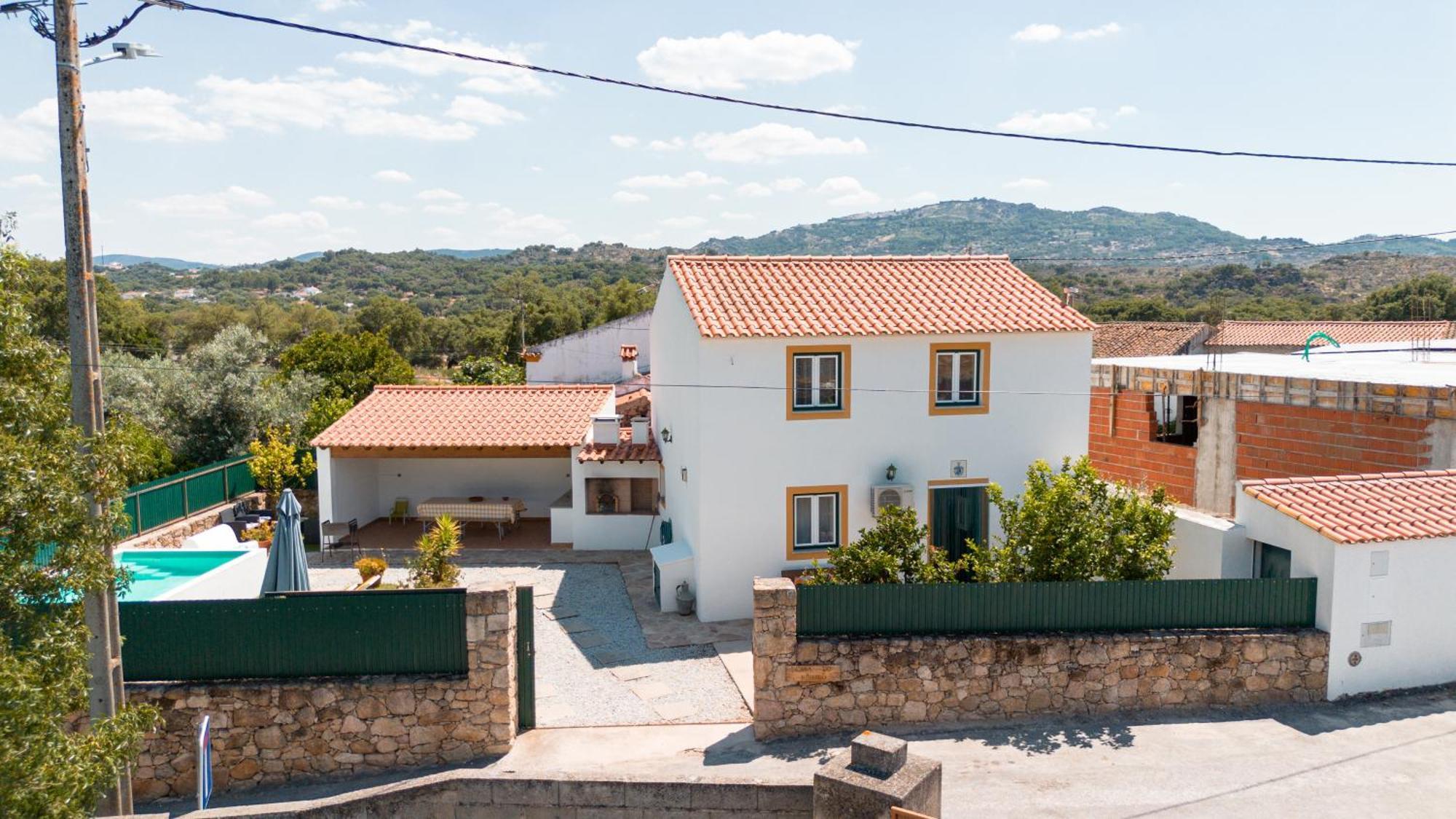 Вилла Casas De Marvao - Casa Do Ribeiro Экстерьер фото